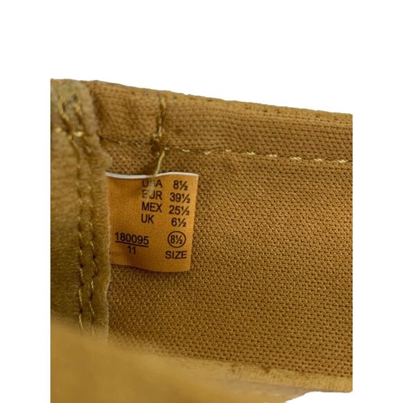 Brash Women's Mustard Yellow Low Heels - Picture 5 of 7